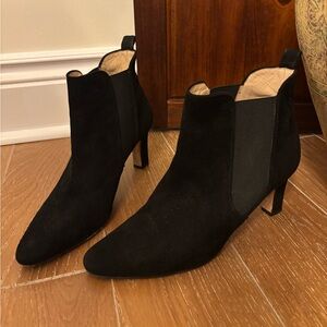 Manolo Blahnik Black Ankle Boots